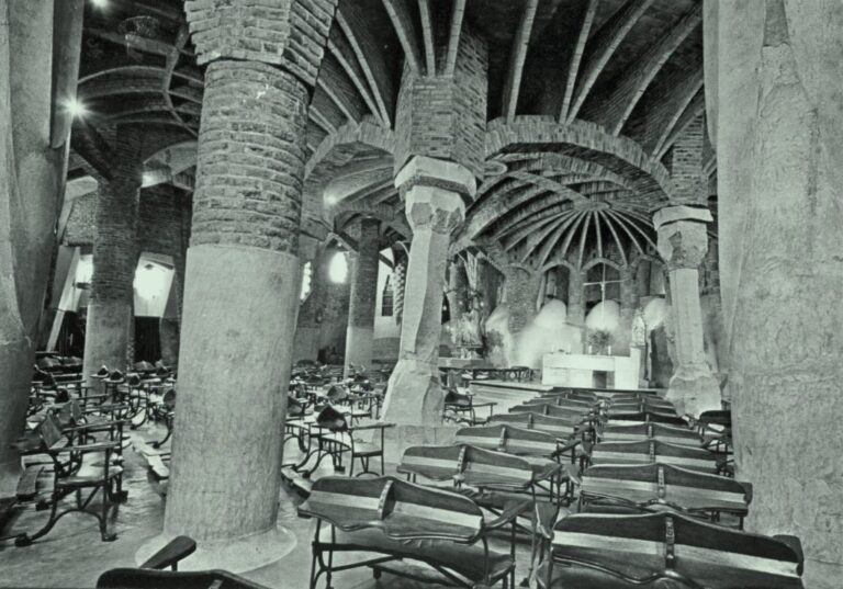 Antoni Gaudí, Crypt of the Colònia Güell, 1898-1914